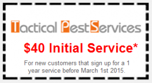 FREE PEST CONTROL SERVICES ESTIMATE