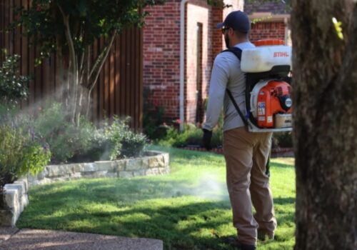 spraying for mosquitos