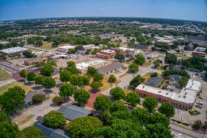 Aerial View of the DFW Suburb of Allen, Texas